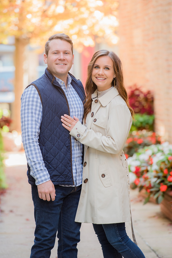 Libertyville engagement photo session